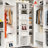 Rotating Shoe Rack Tower, 7Tier Spinning Shoe Rack, Free Standing 360° Revolving Shoe Organizer,  High Bottom Design Shoe Tower Spinning Storage Lazy Susany, Fits 28 Pairs Of Shoes (7Tier)