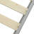 Twin Over Full Gray Bunk Bed Of Wood, Equipped With And Features, Strong Pine Build, Can Be Split Into Two For Added Convenience, No Spring Box Necessary, Top Handrail - Length Protection, Bottom