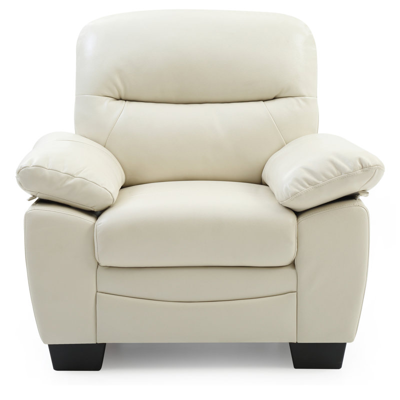 Chaise Marta Glory Furniture, Blanc cassé