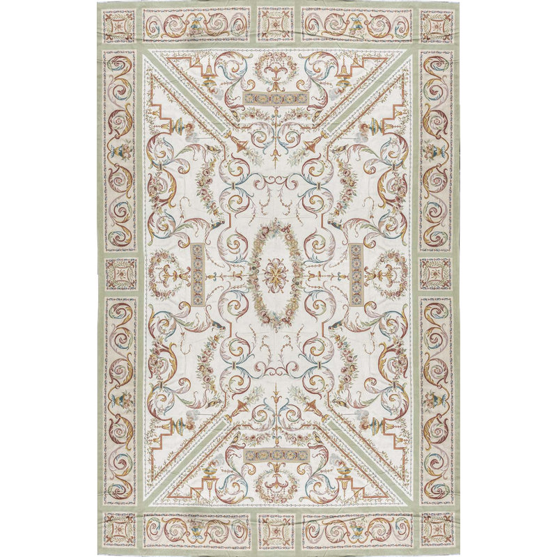 Hand Knotted Wool Oriental Area Rug