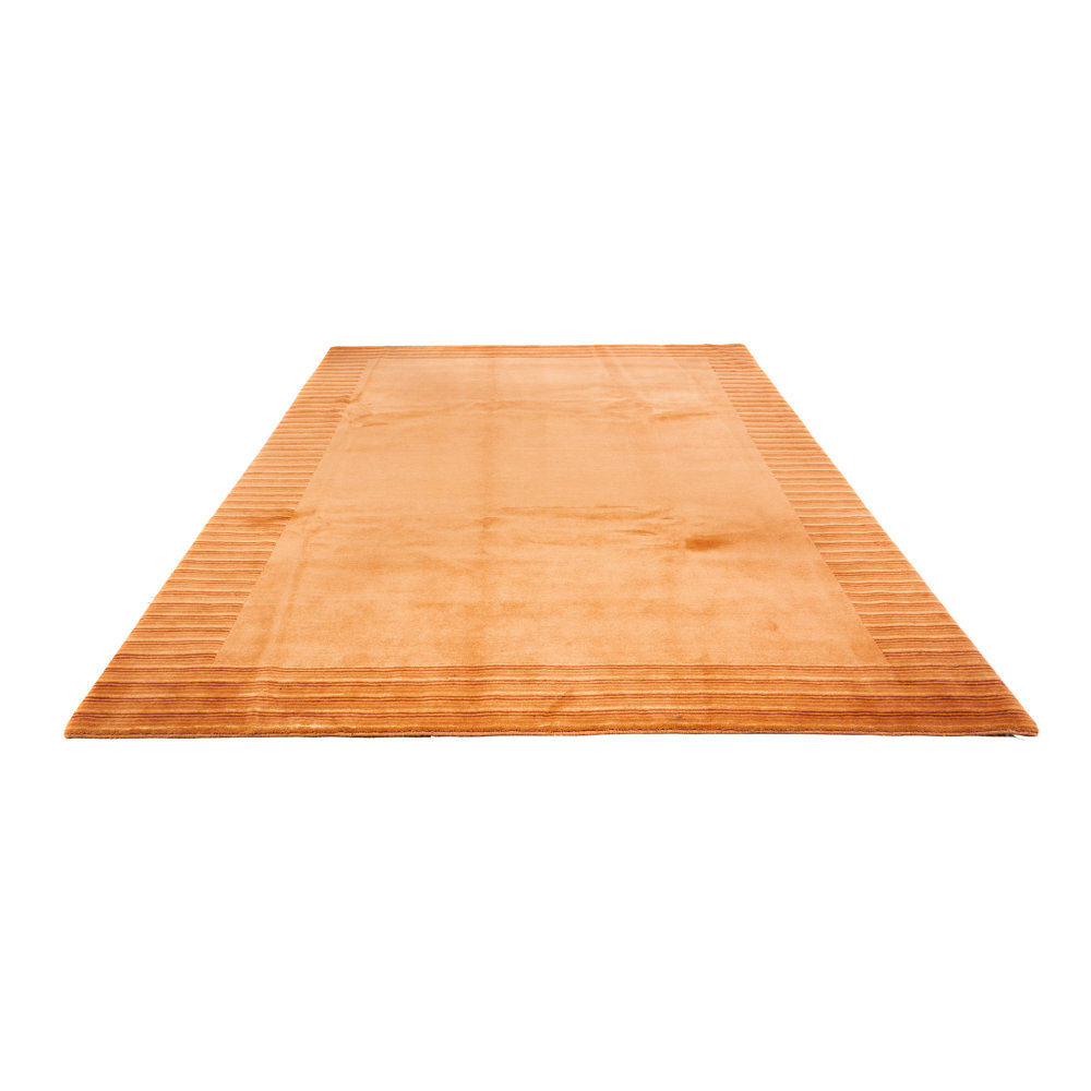 Oriental Nepal rug - 356 x 249cm - terracotta