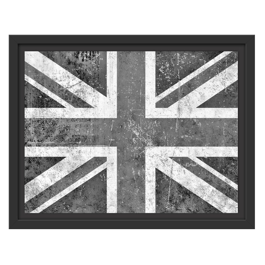 Gerahmtes Wandbild Union Jack