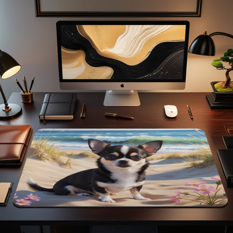 Polyester Desk Pad, 23.6x13.8