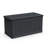 230 Gallon Large Outdoor Storage XXL Deck Box For Patio Furniture, Outdoor Cushions, Garden Tools And Sports/Pools Equipment, Waterproof Resin, Lockable, Black-123198068