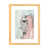 Toile avec cadre en bois beige n'est pas disponible