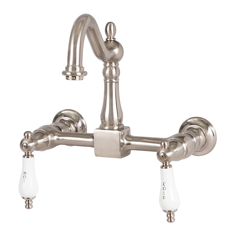 Chevington Kitchen Faucet, Brushed Nickel
