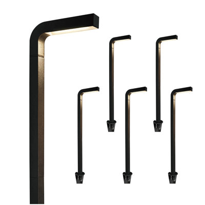 Aluminum Low Voltage Integrated LED Metal Pathway Light