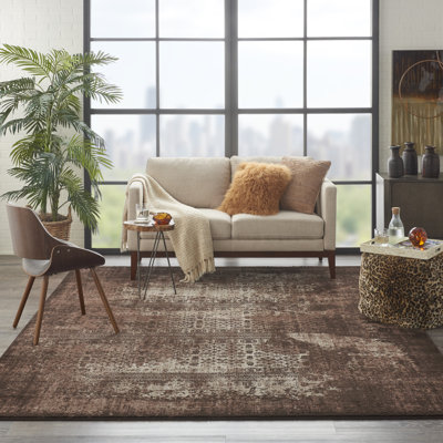 Tapis contemporain au lait Maren