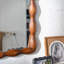Miroir de chambre Mid-Century