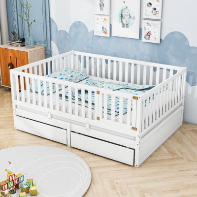 Lit plateforme avec rangement Yisroel