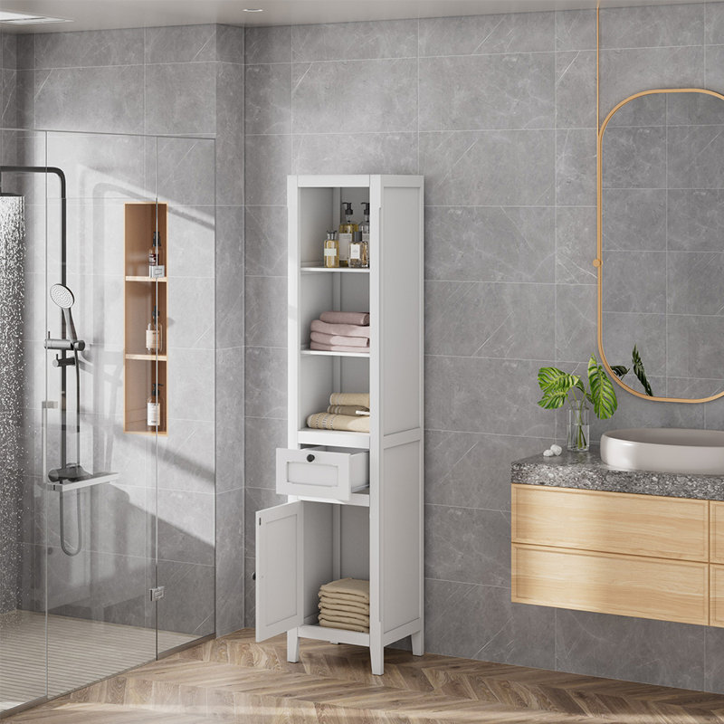 MDF + Metal Bathroom Cabinet