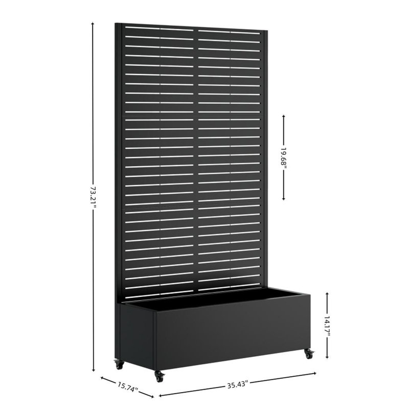 Metal Garden Bed Trellis