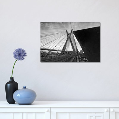 Sao Paulo Bridge IV 1 Piece Wrapped Canvas Wall Art