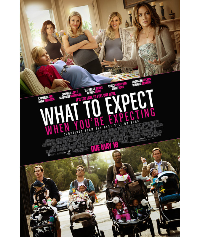 What to Expect When You're Expecting, 24" H x 16" W