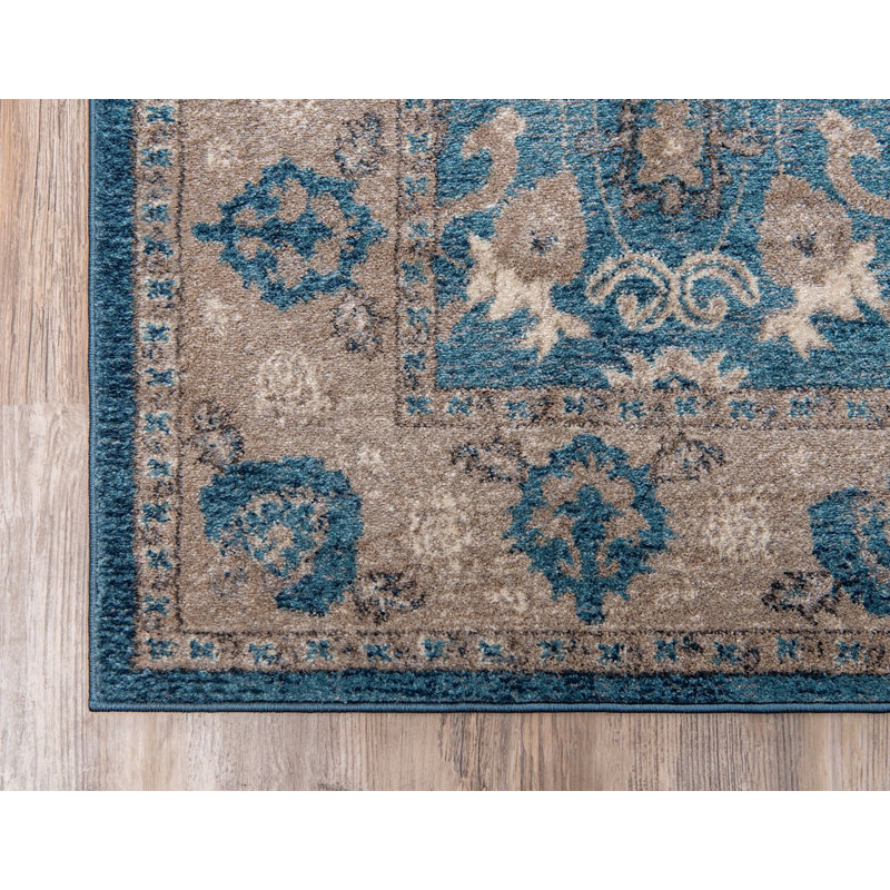 Linz Ikat Indoor Rug, Rectangle 2' x 3'