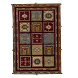 Sultanabad Wool Patchwork Area Rug