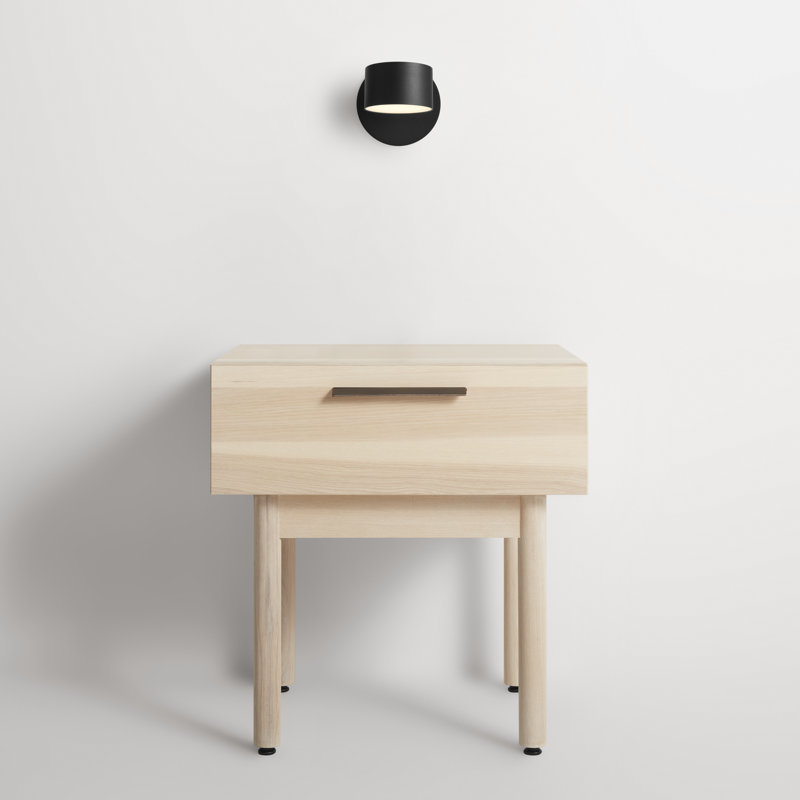 Verge 1 - Light Sconce, Black