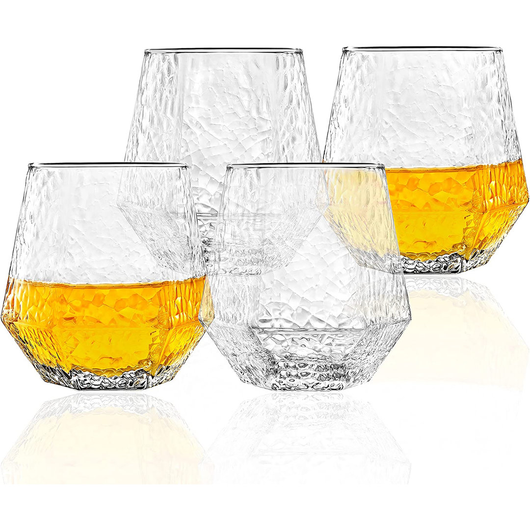 Pinchon 11 oz. Whiskey Glass Breakwater Bay Set 