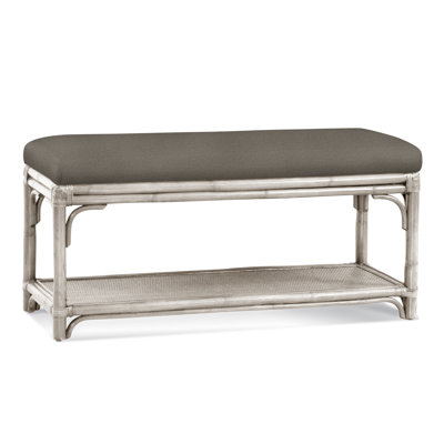 Banc de rangement en osier Summer Retreat