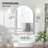 Poulton Frameless Medicine Cabinet Mirror Adjustable-617680950