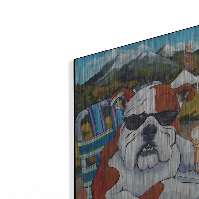 " Bully For Beer Fest " by CR Townsend, 24" H x 16" W