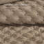 Mini ensemble de couvre-lit en velours 3 pièces, taupe-134532948-134532950