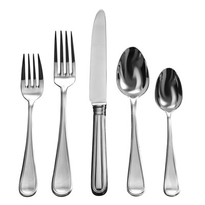 Ricci Argentieri Ascot Stainless Steel Flatware Set - Service for 4