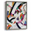 Série ABSTRACT LXVI, reproduction encadrée - bois massif-1988140767