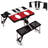 Elijah Rectangular Outdoor Folding Camping Table