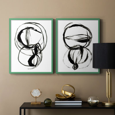 Ink Pods I-Premium Framed Print -Ready to Hang - No Nails Required - No Nails Required