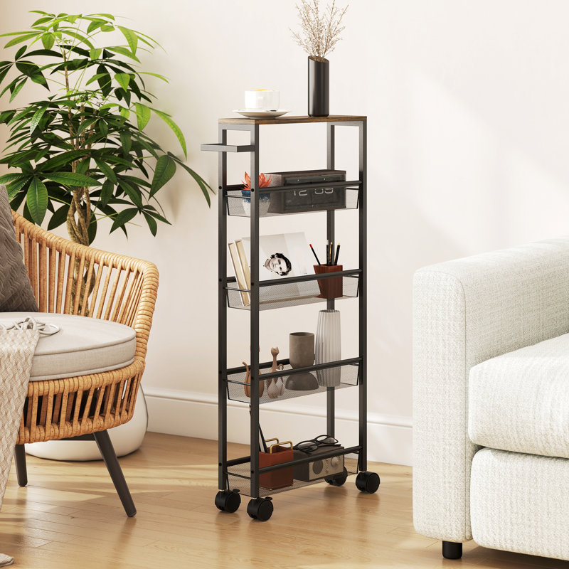 47 cm W Kitchen Cart with Top