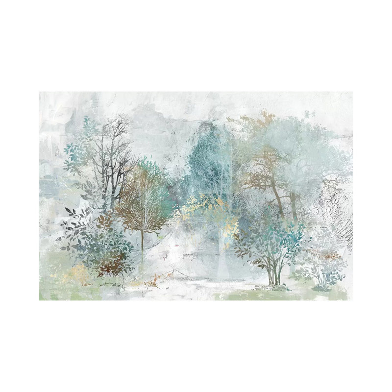 "Mystérieuse forêt" par Allison Pearce, reproduction d’art, Toile tendue, Pas de tapis, H 8 po x l 12 po x P 0,75 po