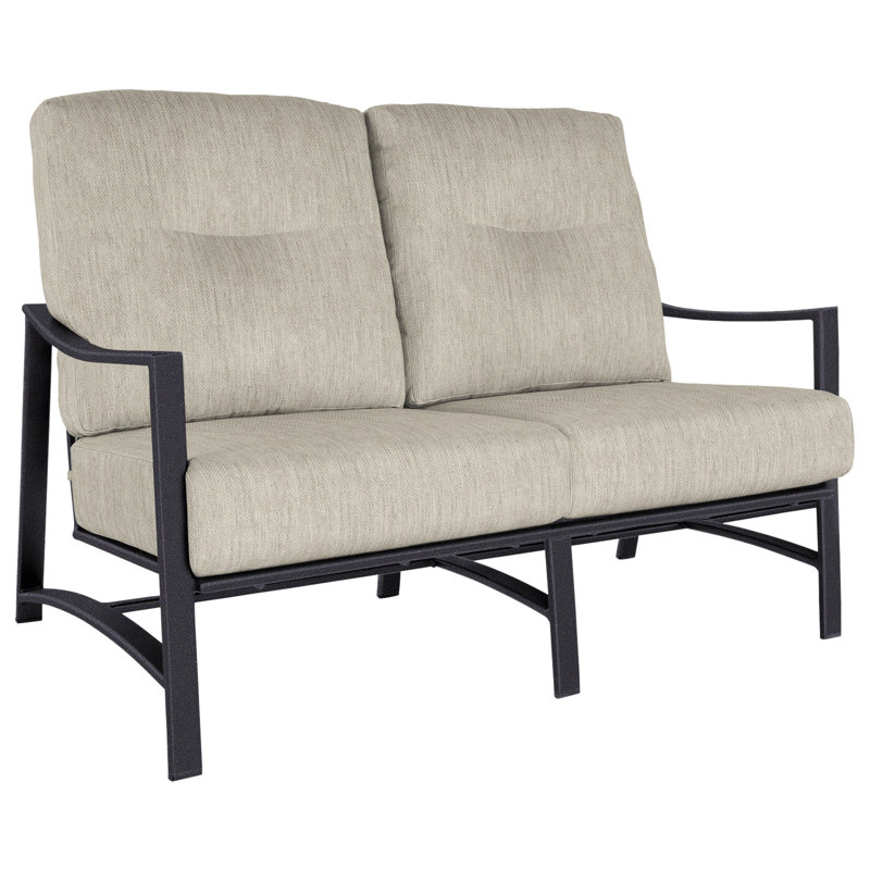Avana Outdoor 2 - Seat Loveseat, Graphite, Harris Stone