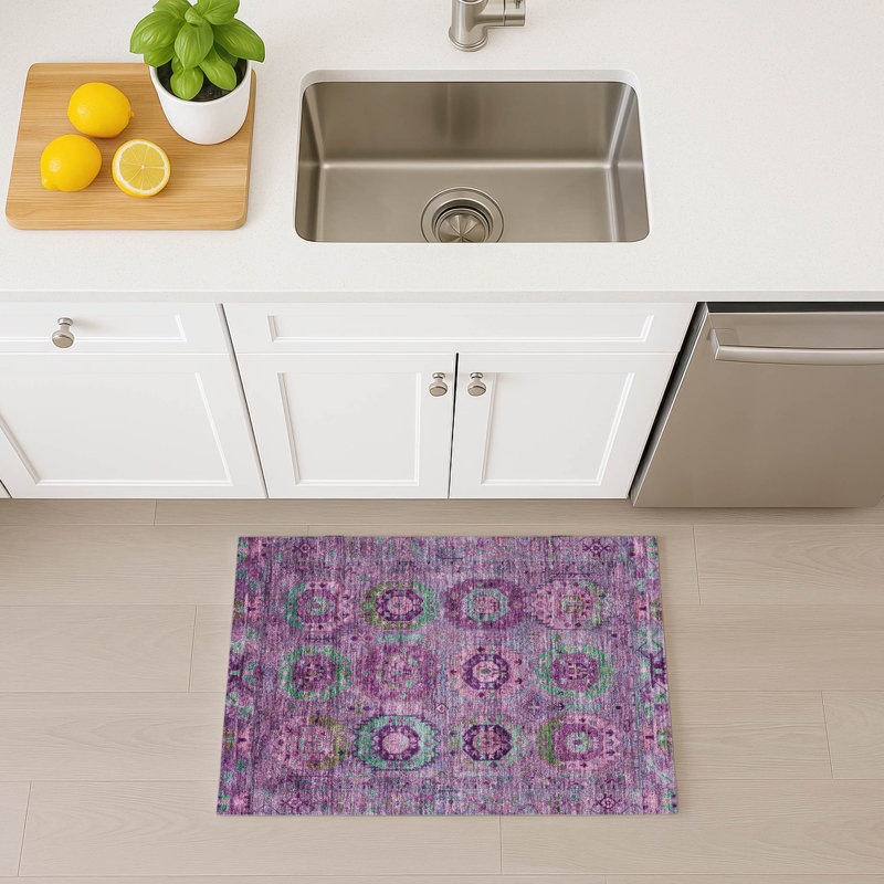 Machine Washable Indoor/Outdoor Chantille ACN2228 Panel Rug, Rectangle 1'8" x 2'6"