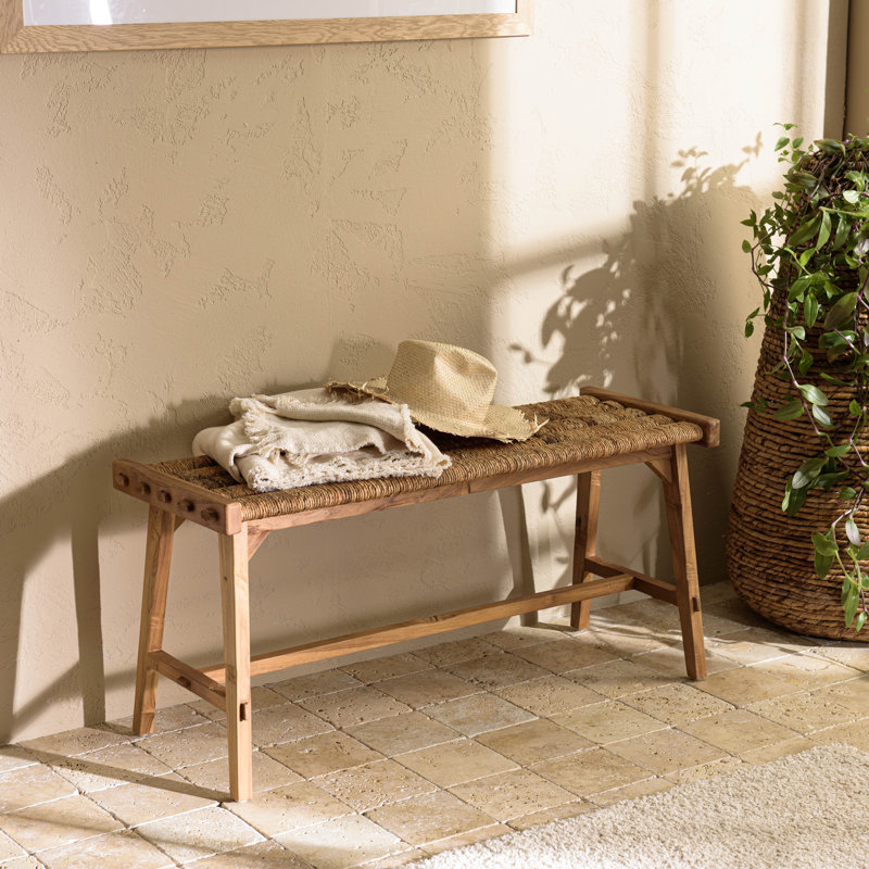 Charesse Solid Wood Bench
