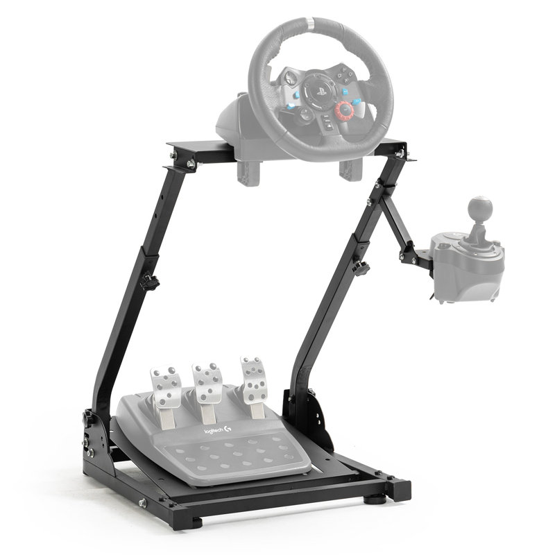 Anman G920 Steering Wheel Stand Fit Logitech G29 Fanatec Thrustmaster, are Not Include Pedal & Steering Wheel & Handbrake