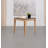 Jaymez Square SmartTop Side End Table Grey and Light Oak