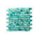 Swimming Pool Series 1" x 2" Straight Edge Glass Mosaic Tile