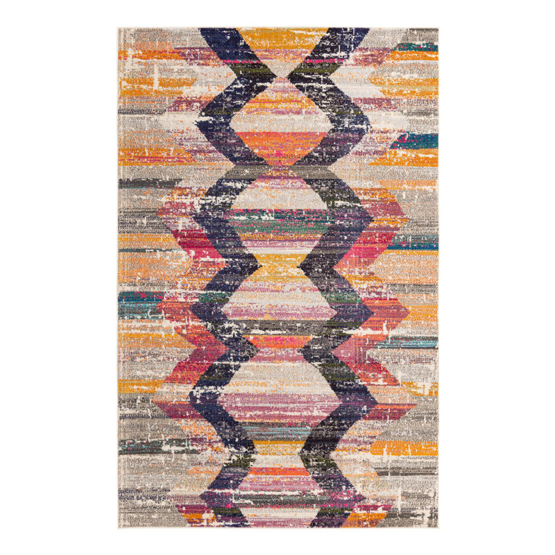 Washable Indoor Rug, Rectangle 6' x 9'
