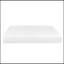 Peluche 8 po Matelas moyen en mousse viscoélastique imprégnée de gel pour lit dans une boîte avec housse en aloe vera blanc respirant-807021233