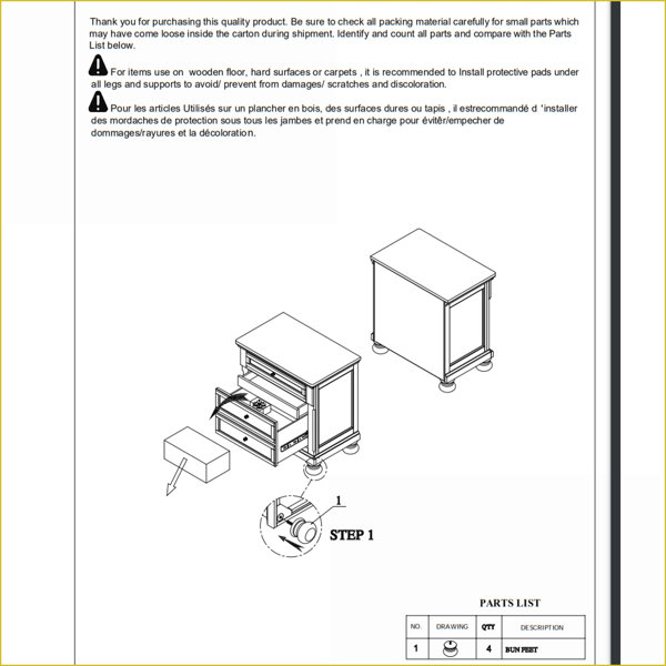 Dimensions du produit