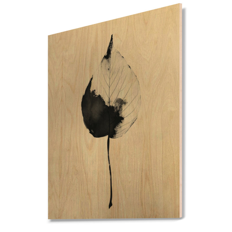 Koepke I - verdure, impression murale en bois, H 40 po x l 30 po, Rectangulaire