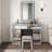 Mariaha Mirrored Vanity Table 7-Drawer