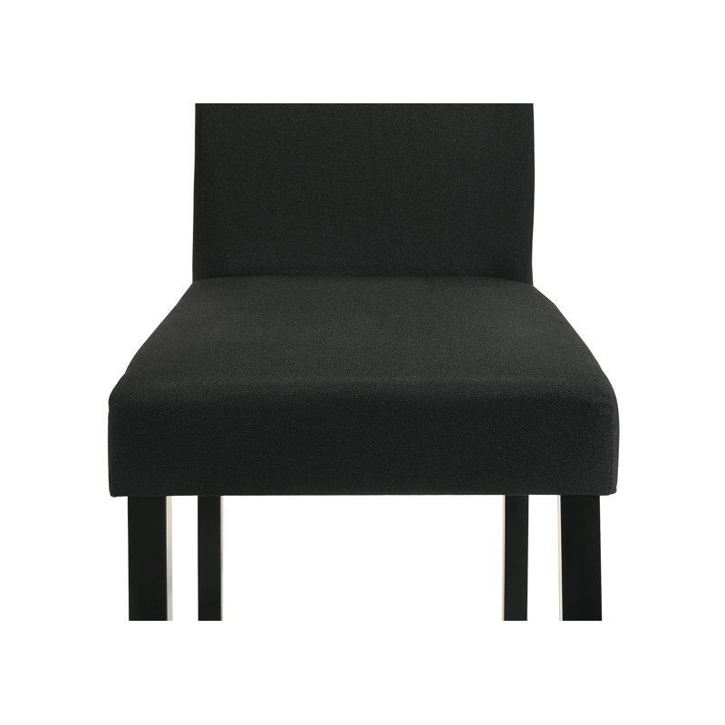 Chaises rembourrées en peluche de 5 pièces avec dessus en faux marbre blanc et gris anthracite