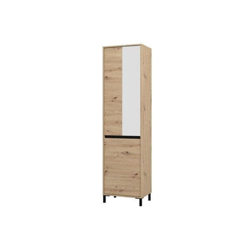 2 Door Manufactured Wood Wardrobe, Artisan Oak
