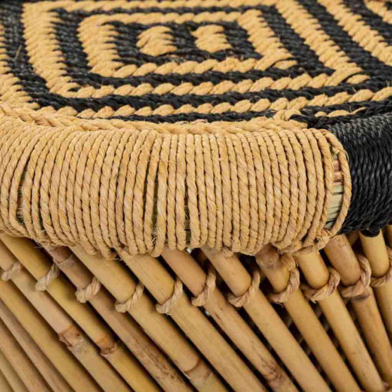 Bamboo Accent Stool