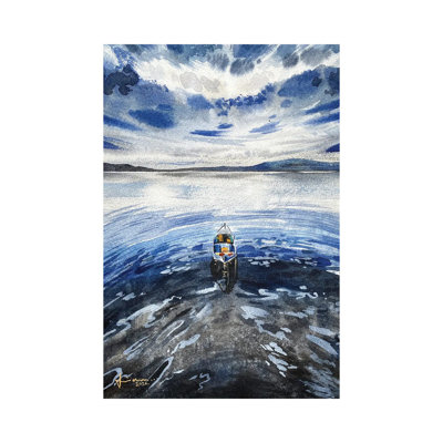 Alone II by Liam Kumawat - Wrapped Canvas Gallery-Wrapped Canvas Giclée