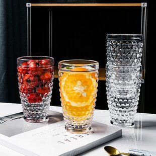 Highball Glass Cups Unique 17oz Custom Crystal Clear Bubble Shaped Drinking  Glass Set for Water Juice Cocktail - China Drinking Glass and Water Glass  price