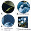 «Azure Blue Tulips Bloom III» sur toile-97046495-97046486