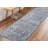 Lyanne Washable Non-Slip Blue Area Rug-566984038